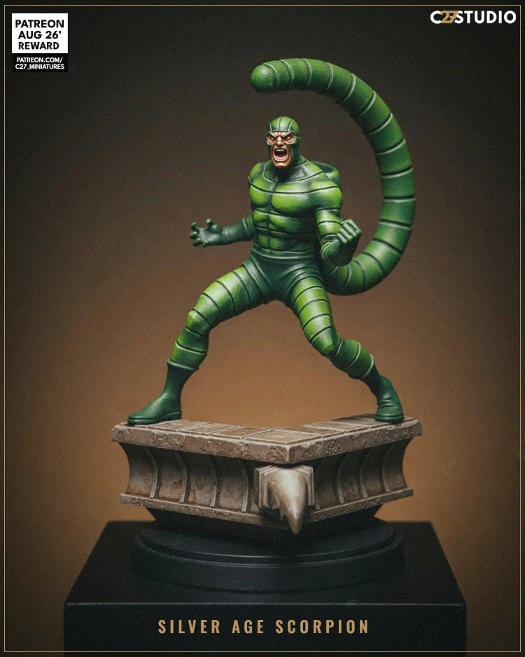 Silver Age Scorpion - Marvel MCP-Compatible Resin Miniature
