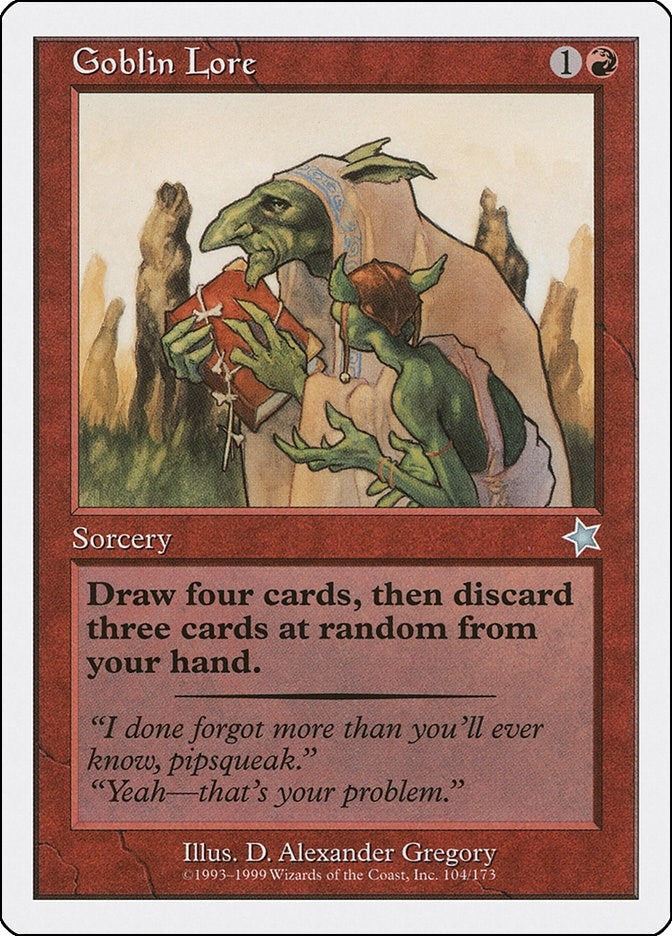 Goblin Lore (104) [S99]