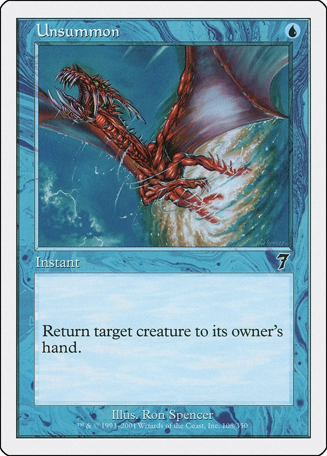 Unsummon [Seventh Edition]
