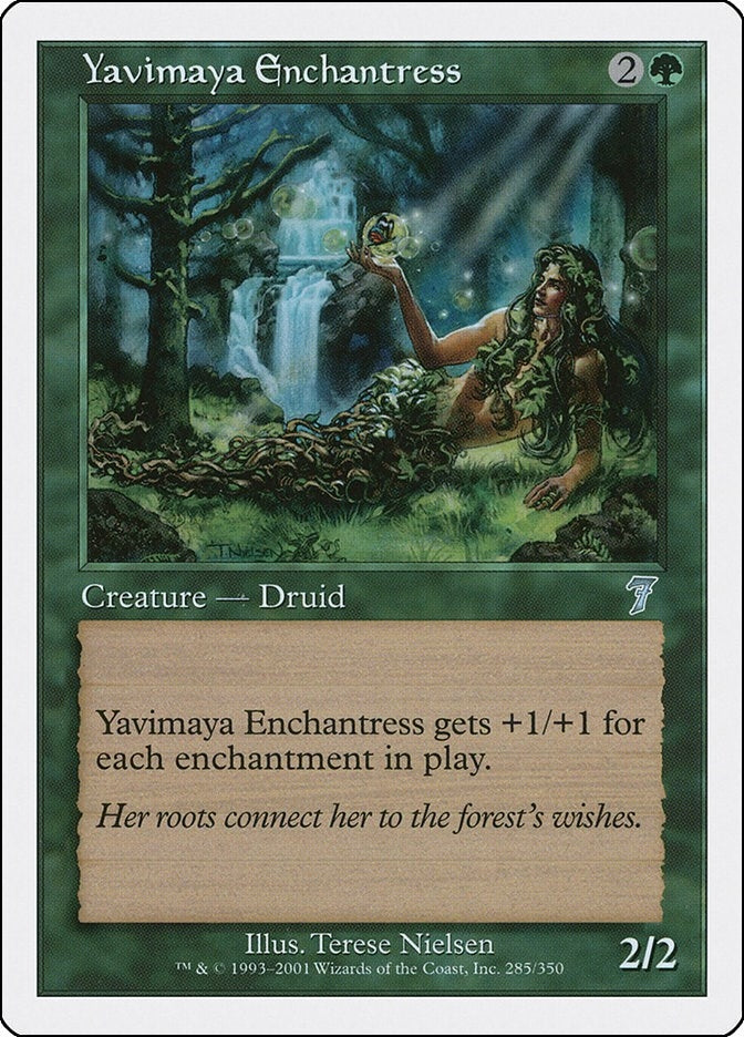 Yavimaya Enchantress [Seventh Edition]