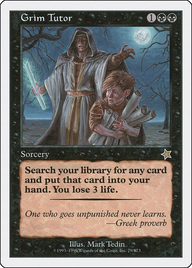 Grim Tutor (79) [S99]