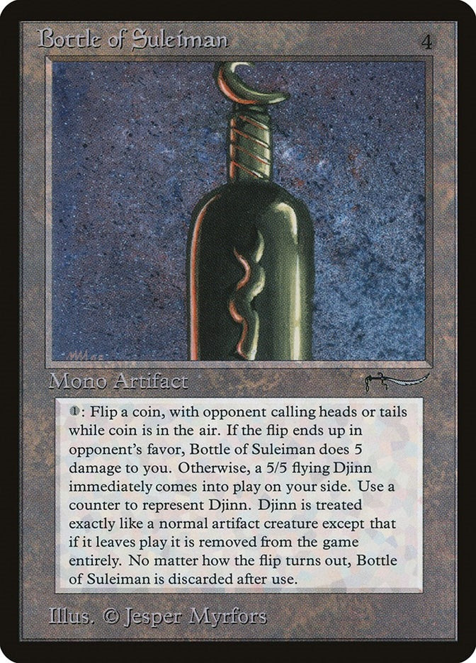 Bottle of Suleiman [ARN]