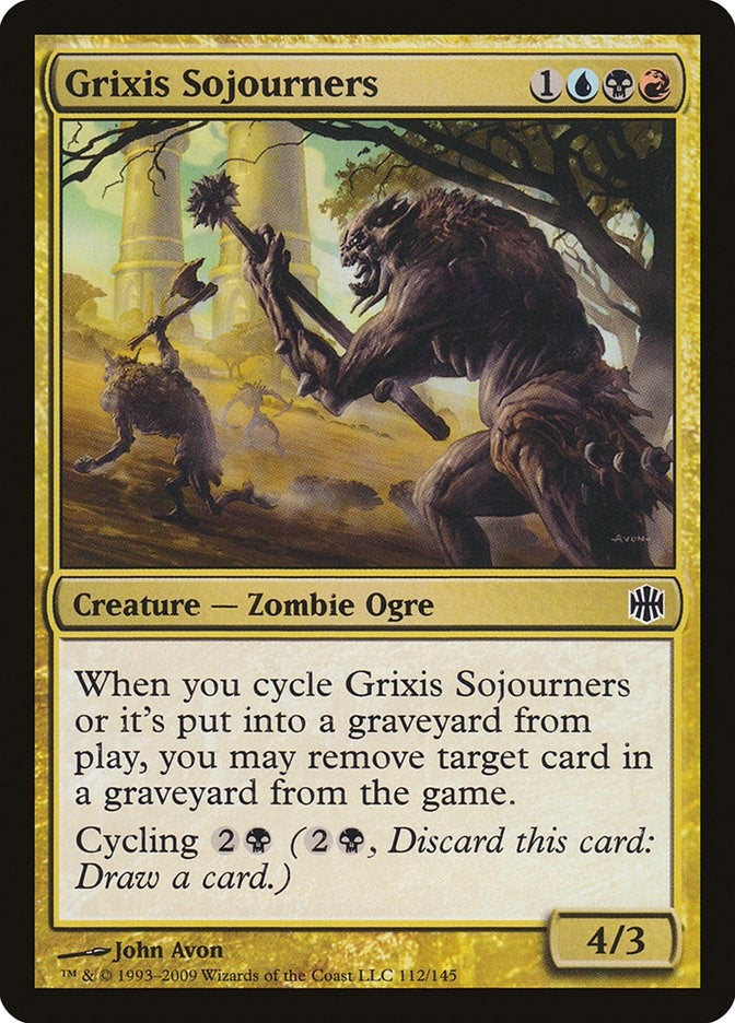 Grixis Sojourners (112) [ARB]