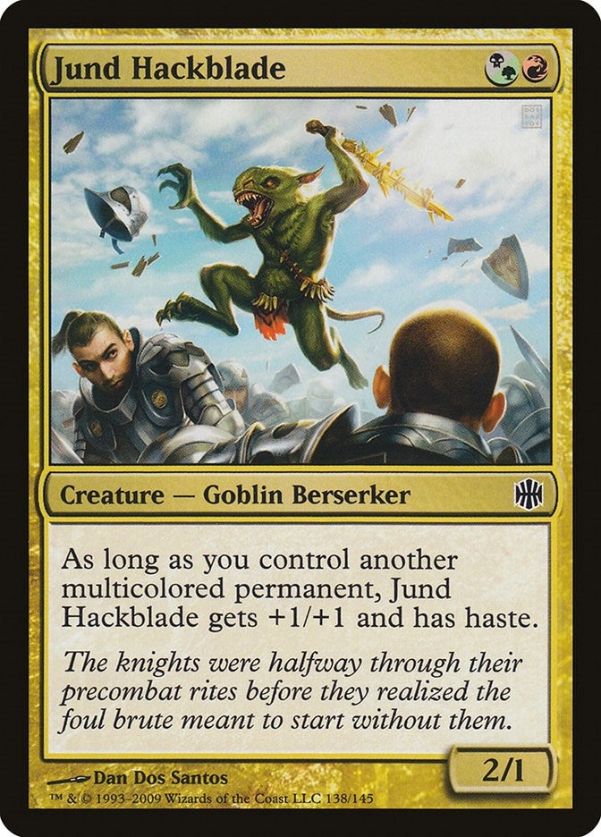 Jund Hackblade (138) [ARB]