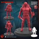 SHIELD SUPPORT AGENT - Marvel MCP-Compatible 40mm Resin Miniature