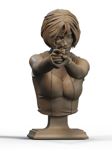 Regina Resin Bust - view 1