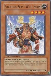 Phantom Beast Wild Horn (GLD2-EN012) [GLD2]