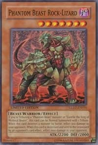Phantom Beast Rock Lizard (GLD2-EN014) [GLD2]