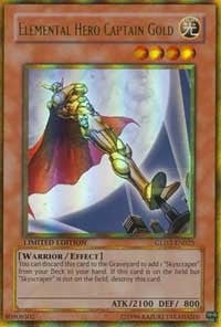 Elemental Hero Captain Gold (GLD2-EN025) [GLD2]