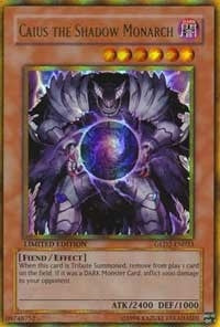 Caius the Shadow Monarch (GLD2-EN033) [GLD2]