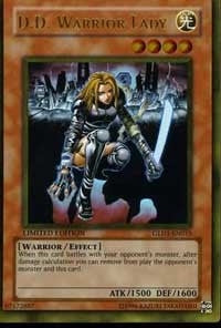 DD Warrior Lady (GLD1-EN015) [GLD1]