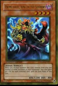 Prometheus King of the Shadows (GLD1-EN027) [GLD1]