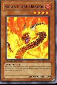 Solar Flare Dragon (GLD1-EN019) [GLD1]