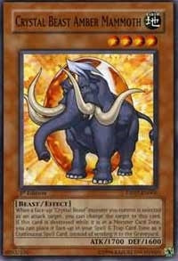 Crystal Beast Amber Mammoth (DP07-EN005) [DP07]
