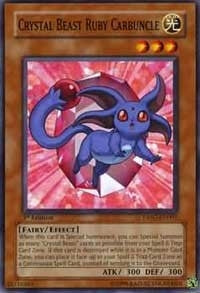 Crystal Beast Ruby Carbuncle (DP07-EN001) [DP07]