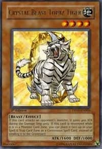 Crystal Beast Topaz Tiger (DP07-EN004) [DP07]