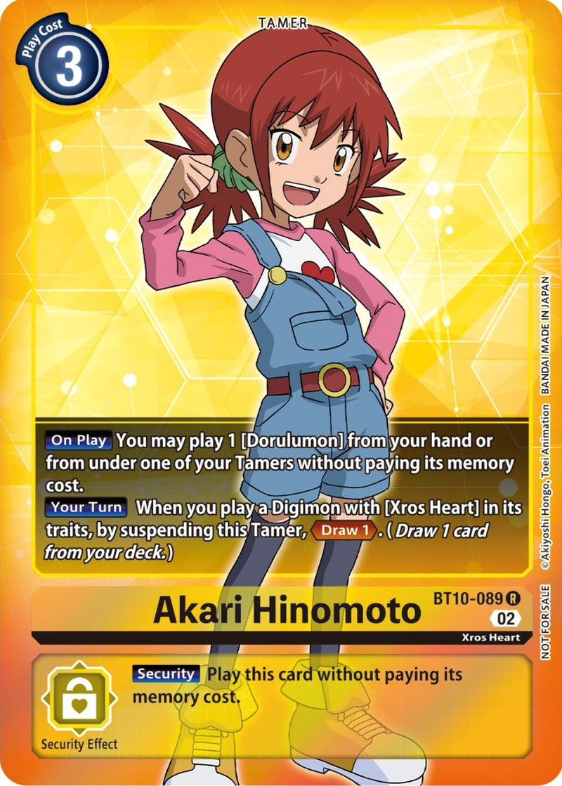 Image for Akari Hinomoto (Box Topper) [Xros Encounter]
