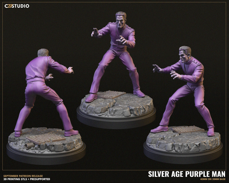 Purple Man - Marvel MCP-Compatible Resin Miniature