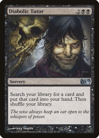 Diabolic Tutor (91) [M10]