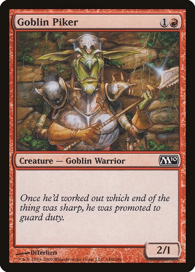 Goblin Piker (140) [M10]