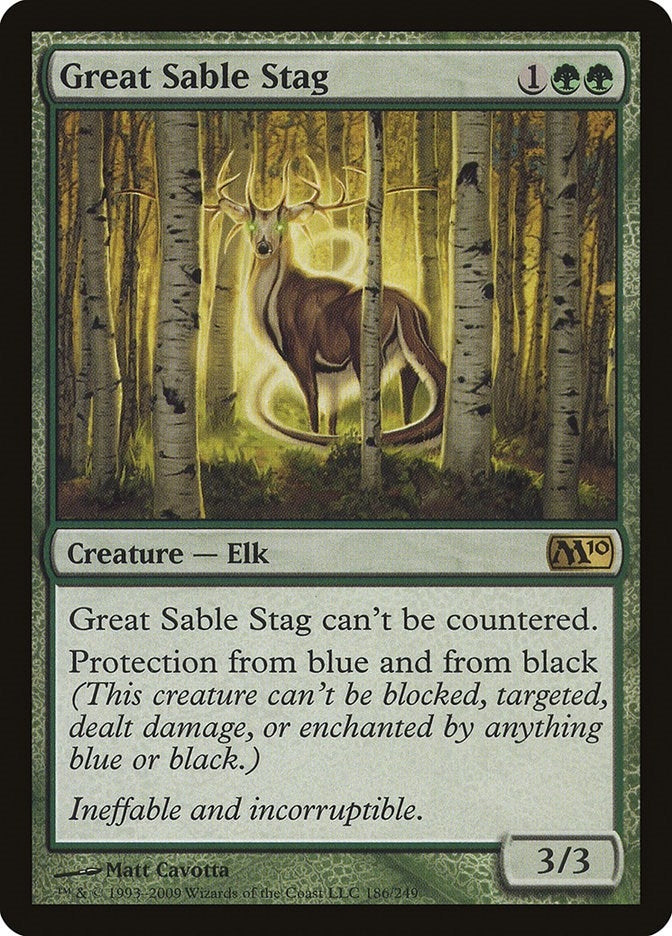 Great Sable Stag (186) [M10]