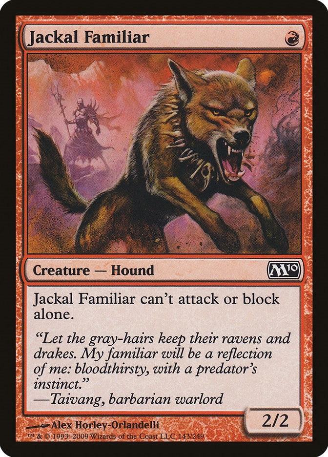 Jackal Familiar (143) [M10]