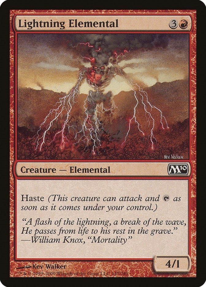 Lightning Elemental (147) [M10]