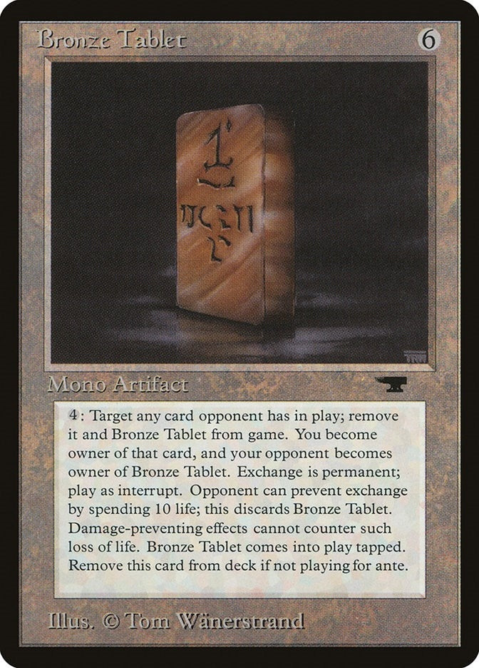 Bronze Tablet () [ATQ]