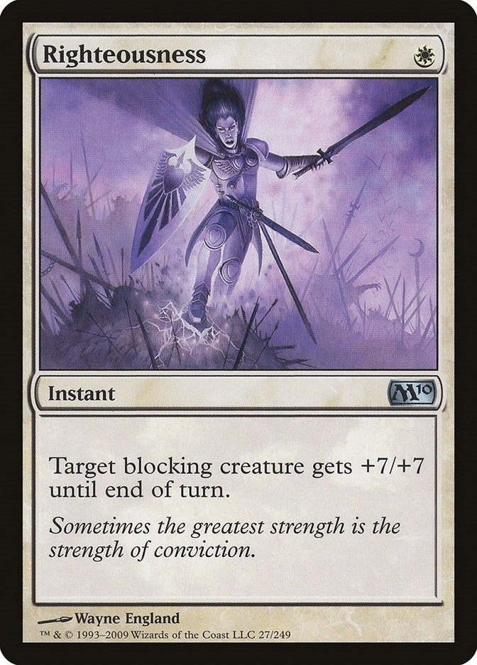 Righteousness (27) [M10]