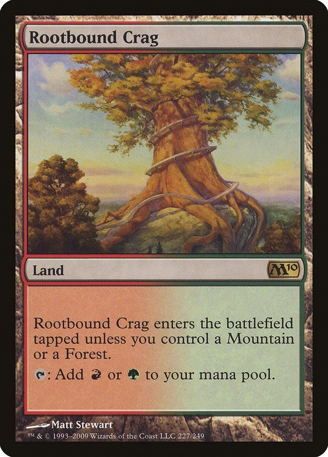 Rootbound Crag (227) [M10]