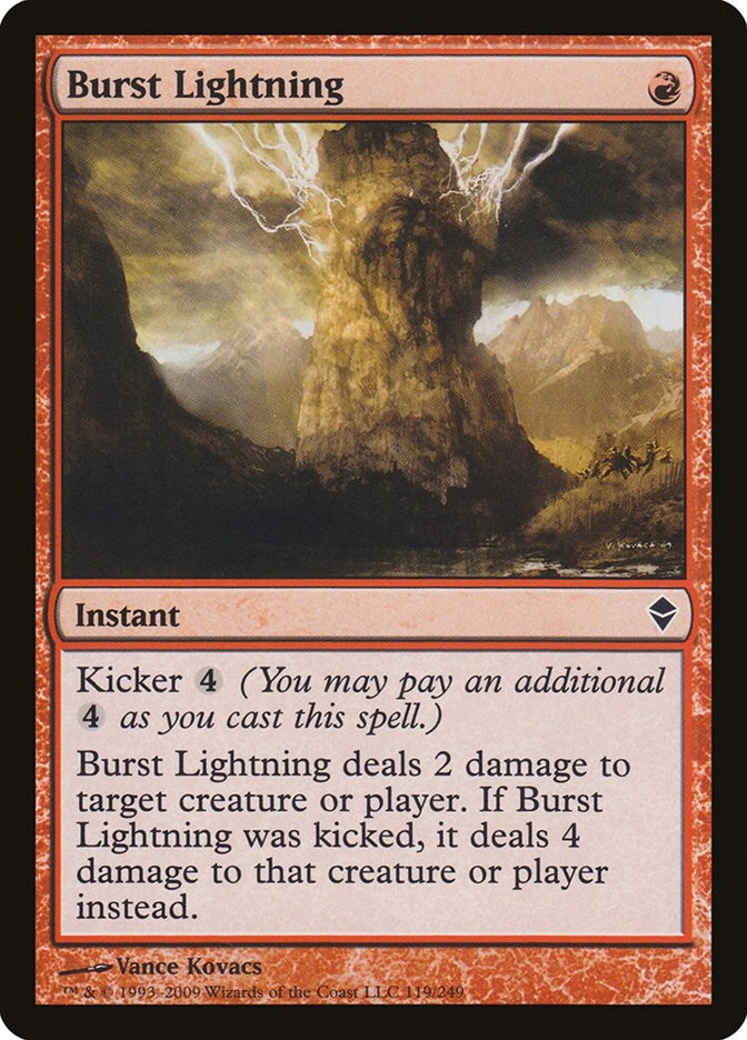 Burst Lightning (119) [ZEN]