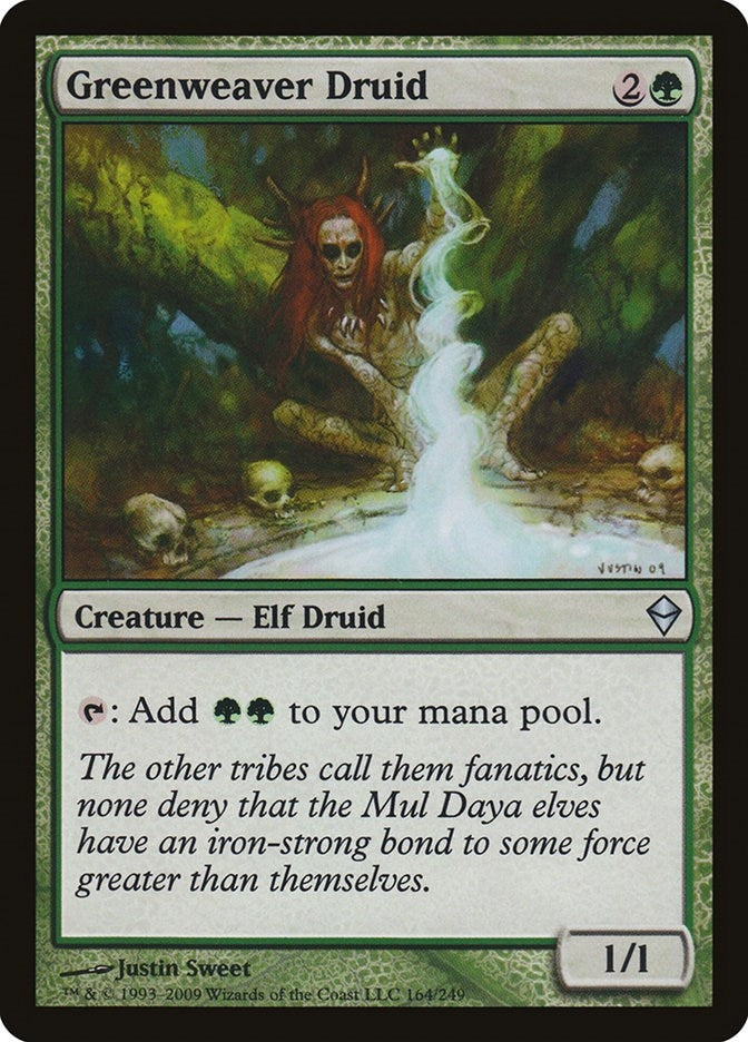 Greenweaver Druid (164) [ZEN]
