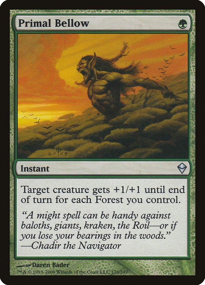 Primal Bellow (176) [ZEN]