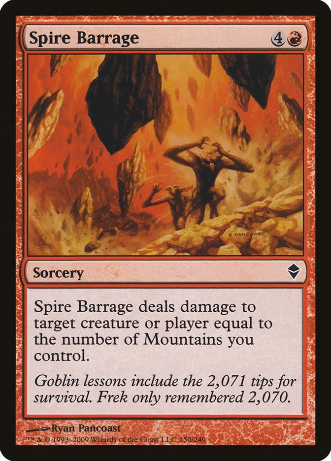 Spire Barrage (150) [ZEN]