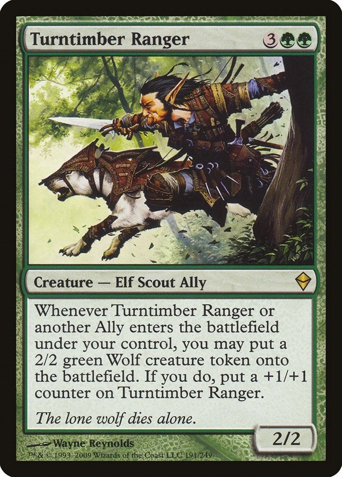Turntimber Ranger (191) [ZEN]