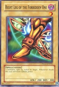 Right Leg of the Forbidden One (DLG1-EN018) [DLG1]