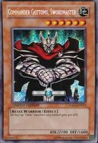 Commander Gottoms Swordmaster (HA01-EN013) [HA01]