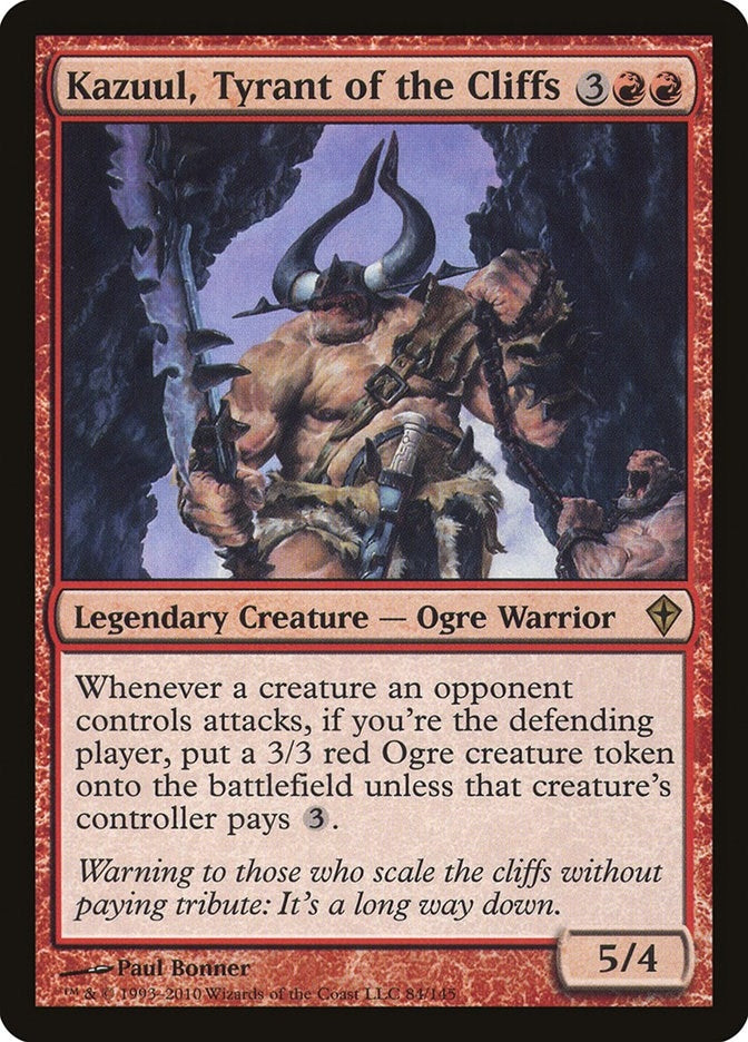 Kazuul Tyrant of the Cliffs (84) [WWK]