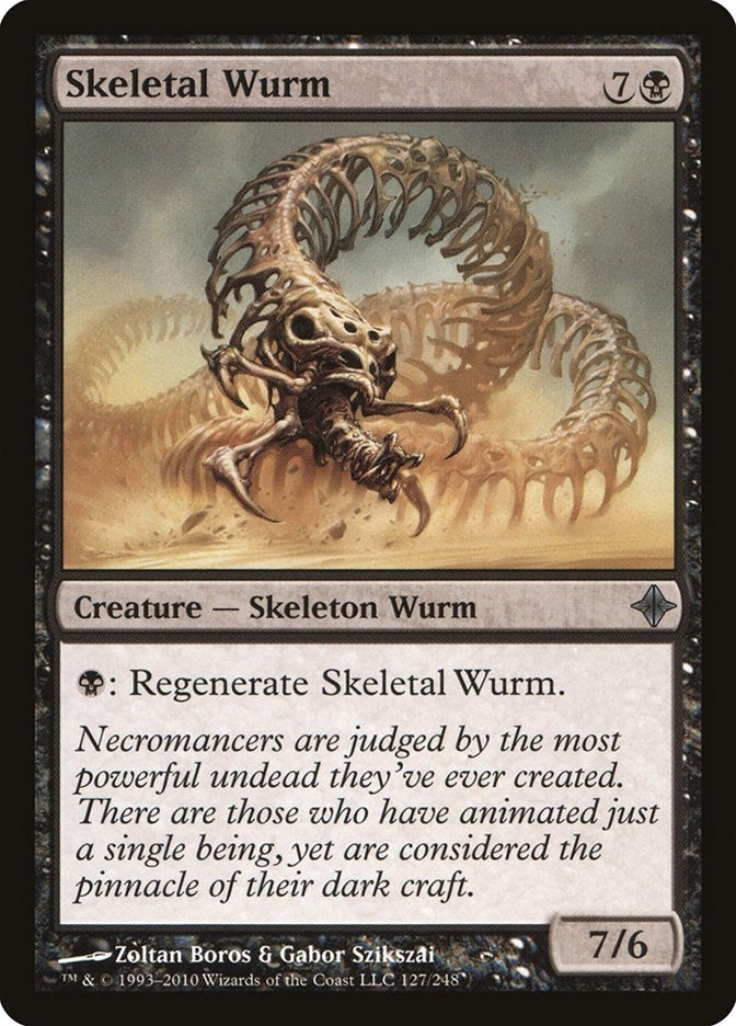 Skeletal Wurm (127) [ROE]