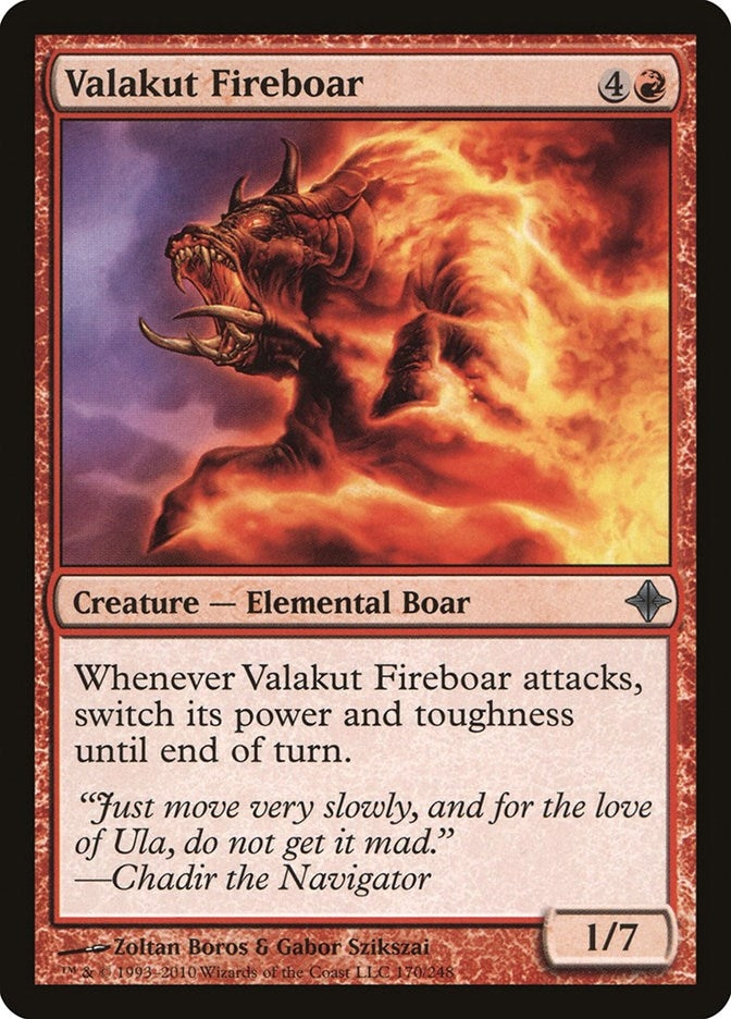 Valakut Fireboar (170) [ROE]