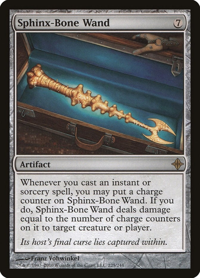 Sphinx Bone Wand (225) [ROE]