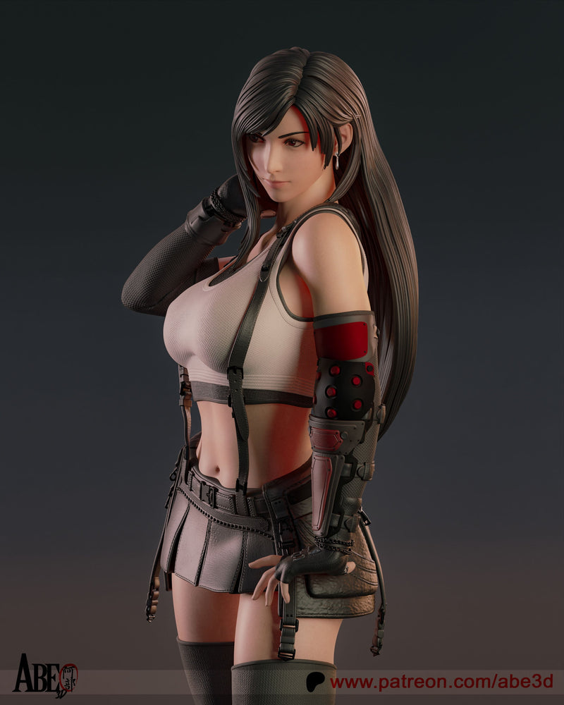 Tifa Lockhart Resin Statue - view 5