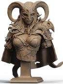 Warrior of the North Resin Bust - view 1