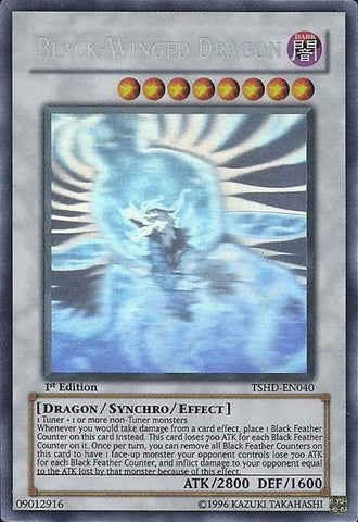Black Winged Dragon Ghost Rare (TSHD-EN040)