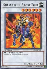 Gaia Knight the Force of Earth (5DS3-EN041)