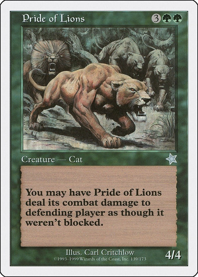 Pride of Lions (139) [S99]