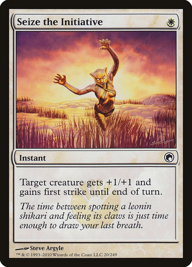 Seize the Initiative (20) [SOM]