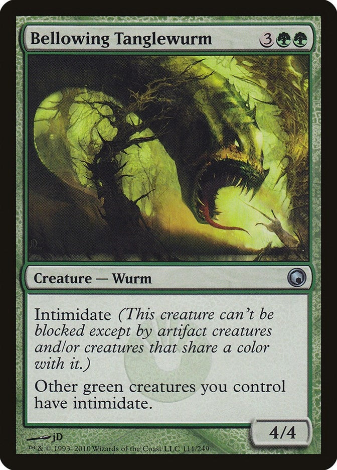 Bellowing Tanglewurm (111) [SOM]