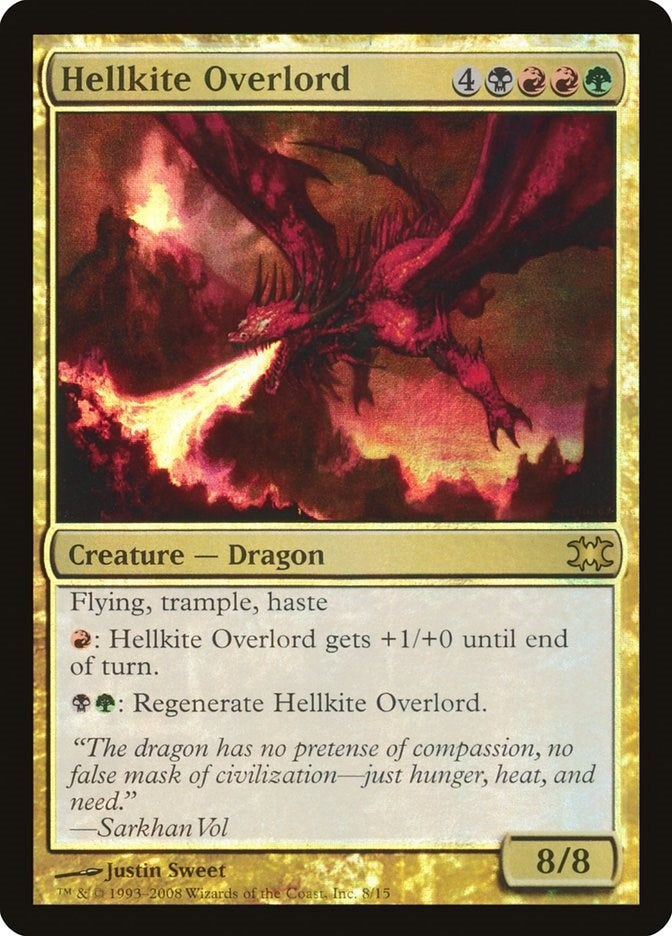 Hellkite Overlord (8) [DRB]