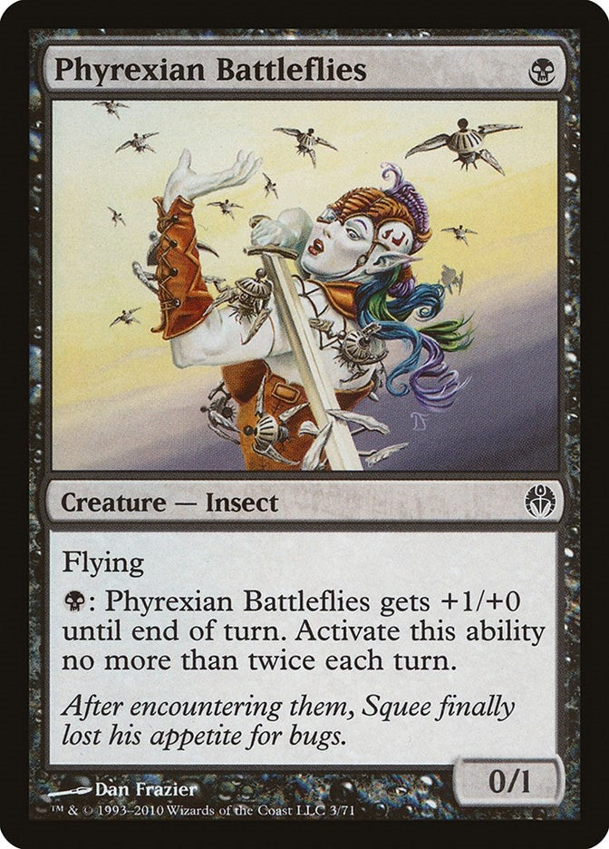 Phyrexian Battleflies (3) [DDE]